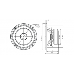 SB Acoustics 6” SB17NRX2C35-4