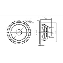 SB Acoustics 6½” SATORI MW16PNW-4