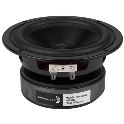 Dayton Audio DSA135-8 5" Designer Series Aluminum Cone Woofer 8 Ohm