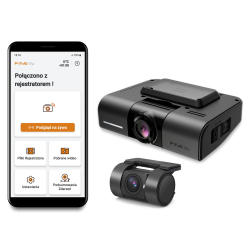 FineVu GX4K - 128GB - rejestrator rejestrator UHD+FHD WiFi GPS
