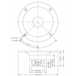 Dayton Audio ND25FW-4 1