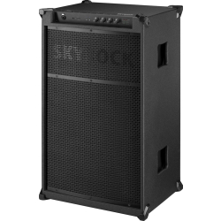 Monacor SKYROCK przenośny system wzmacniający BT 15 Cali 129 dB
