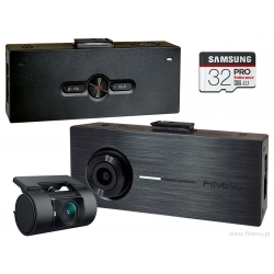 FineVu GX33 - rejestrator 2xFHD WiFi GPS Ai fotoradary
