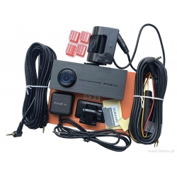 FineVu GX33 - rejestrator 2xFHD WiFi GPS Ai fotoradary