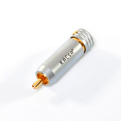 Wtyk RCA KaCsa RP-85GT High End (Cu - miedź)