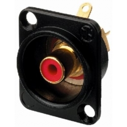 Monacor NF-2DB2 Gniazdo montażowe RCA NEUTRIK