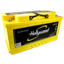 Hollywood DIN-100 - akumulator DIN AGM - 100Ah