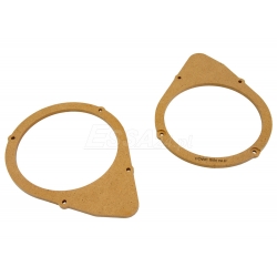 Fiat Stilo 3D tył - P165 dystanse MDF